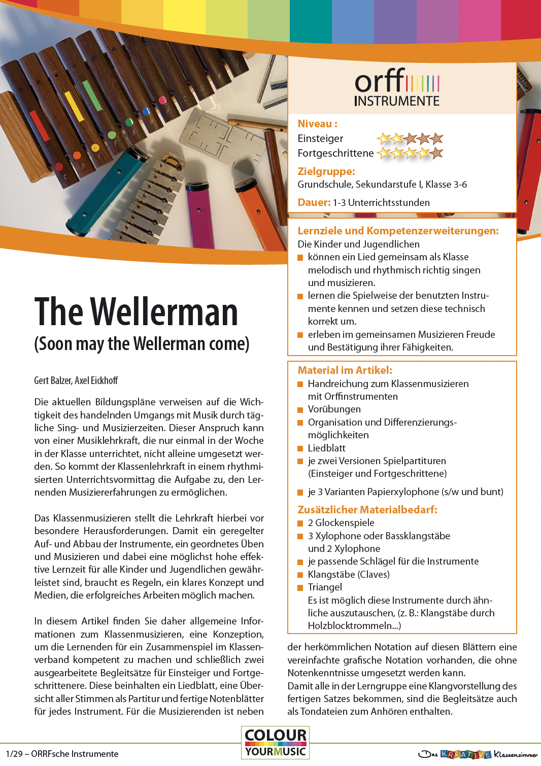 The Wellerman (Soon may the Wellerman come) - Orff