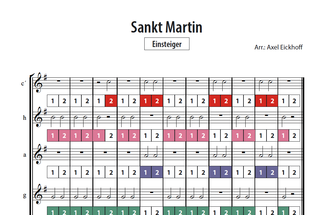 Sankt Martin - Boomwhackers