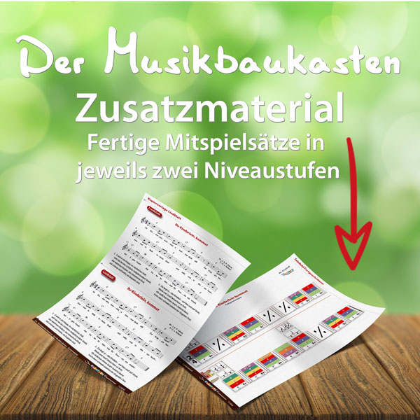 Jingle bells - Zusatzmaterial Musikbaukasten