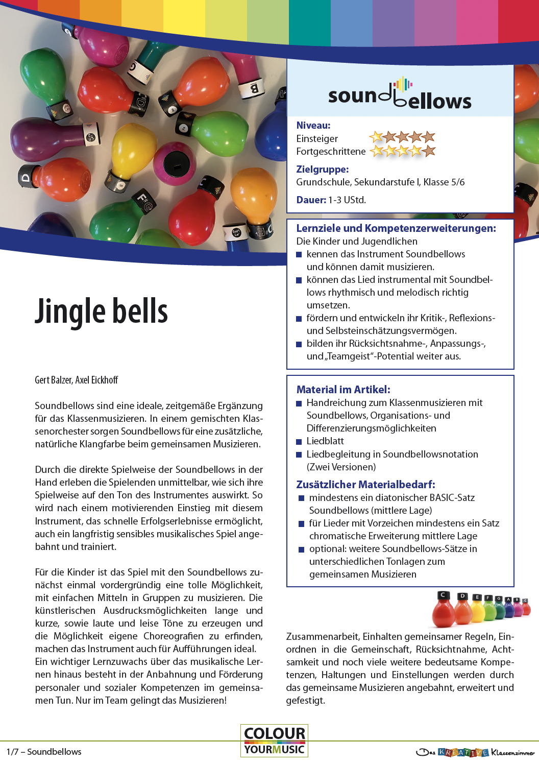 Jingle bells - Klassenmusizieren